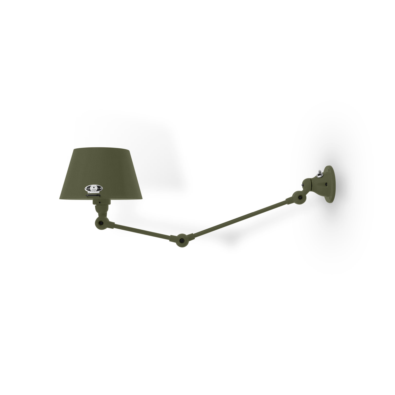 Aicler AID371 væglampe fra Jieldé - Olive green / Mat