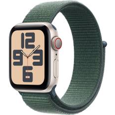 Apple Watch SE 2nd Gen 40mm LTE (Starlight Alu/Lake Green sportloop)