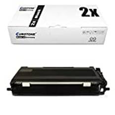 2 x Müller Printware toner kompatibel med Brother DCP 7010 7020 7025 L, TN2000 svart