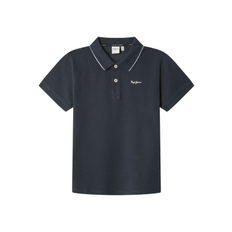 Pepe Jeans för pojkar. PB540990 Henry marinblå polotröja (4años= 80cm), Casual, Bomull, Kort ärm, Marino, barnmode - Marinblå (4años= 80cm)