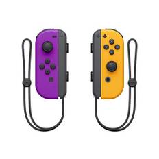 SWI Joy Con Pair Controller Neon orange/violett