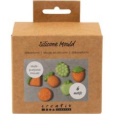 Silikonform Frukt, 1,8 x 4,5-6 cm 6-pack Creativ Company