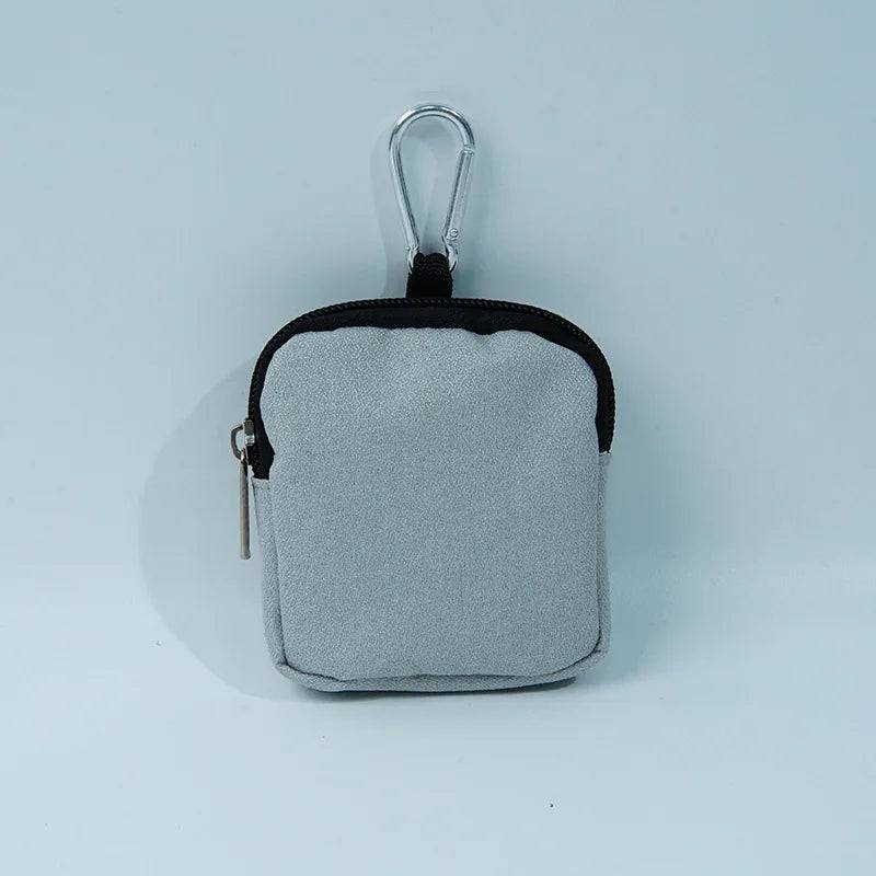 Dog Training Treat Bag – Portable Reward Waist Pouch for Outdoor Training - Gray
