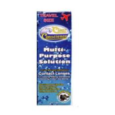 Clear Conscience, Multi-Purpose Contact Lens Solution, 3 fl oz