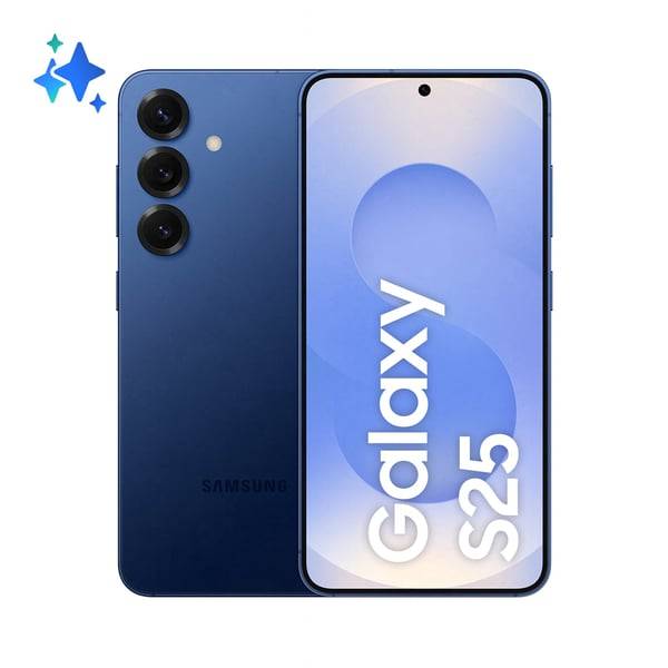 Samsung Galaxy S25 15,8 cm (6.2) Dubbla SIM-kort Android 15 5G USB Type-C 12 GB 256 GB 4000 mAh Marinblå