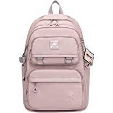 FANDARE barnryggsäck skolväskor pojkar flickor skolryggsäck barns skolväska för studenter utomhusresor daypacks dagisväska ryggsäck vattentät nylon, lila, L