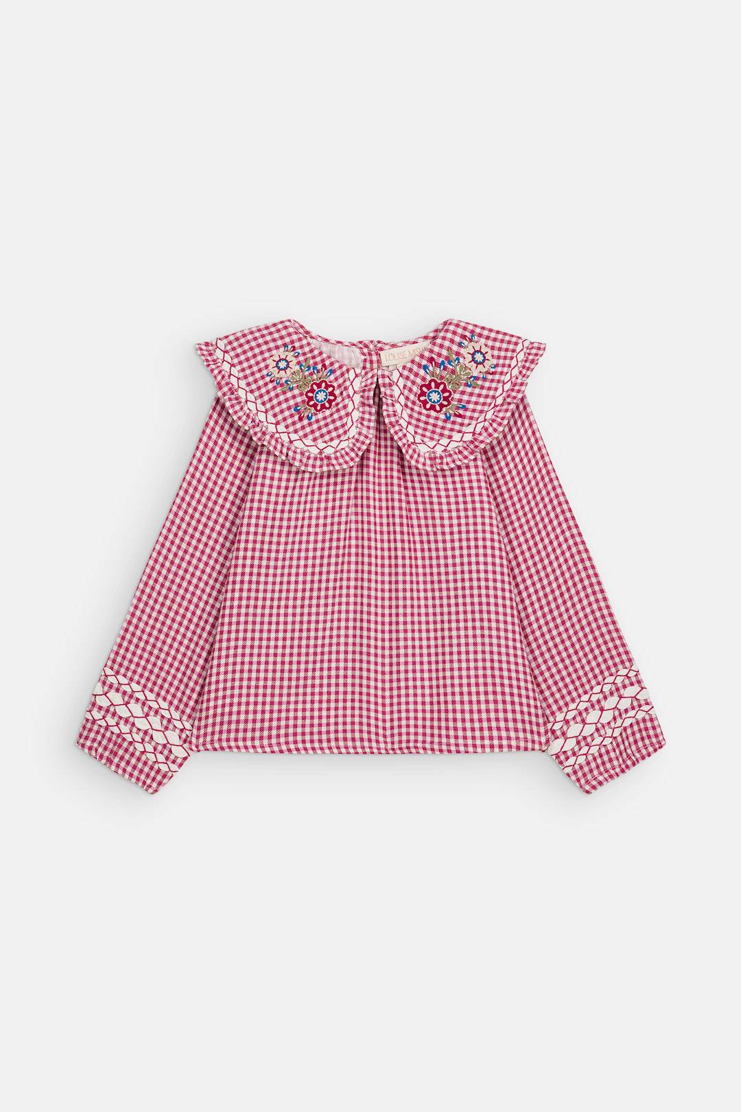 Louise Misha Clea Raspberry Checks Raspberry Checks-7 Y Lyserød 7 år Piger