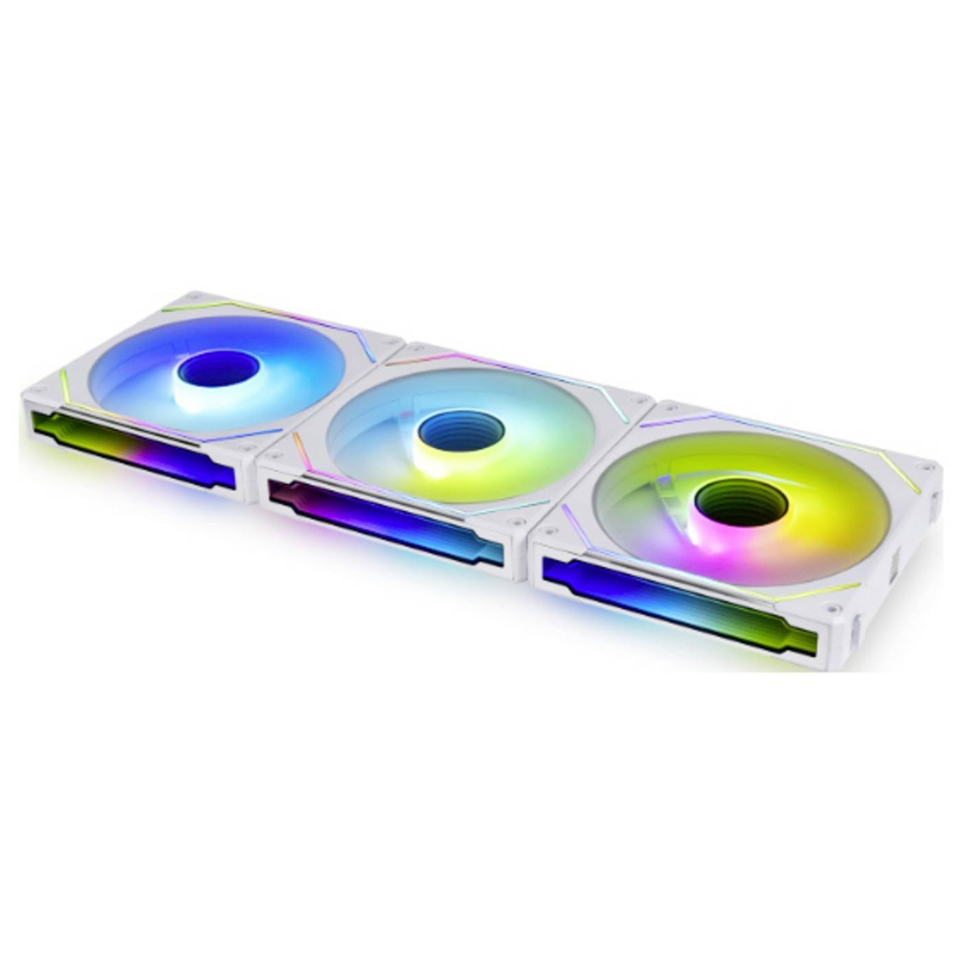 Lian Li UNI FAN SL-INF 120 Chassi-fläkt Vit (B x H x D) 122 x 25 x 120 mm