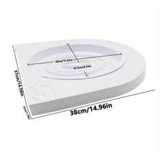 TEMU Reusable Pvc Cat Toilet Trainer Mat - Indoor Potty Training System For Cats, Litter Box Mat, Easy , Pet Supplies, Cat Training Mat | Easy Clean Mat | Cat Mat, Cat Litter Box