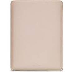 Bekvämt laptopfodral 14 tum exakt kompatibel med MacBook Pro 14 tum M2 Pro/Max 2023 och gammal version av 13 tum MacBook Pro/MacBook Air, fodral i fuskläder, 13 i 14 tum, sand