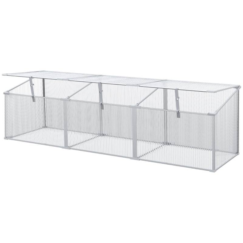 Växthus takfönster aluminiumram 180x51x5cm