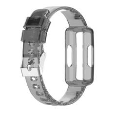 Fitbit Inspire / Inspire 2 / Inspire HR / Luxe / Ace 2 / Ace 3 silikone urrem - Sort