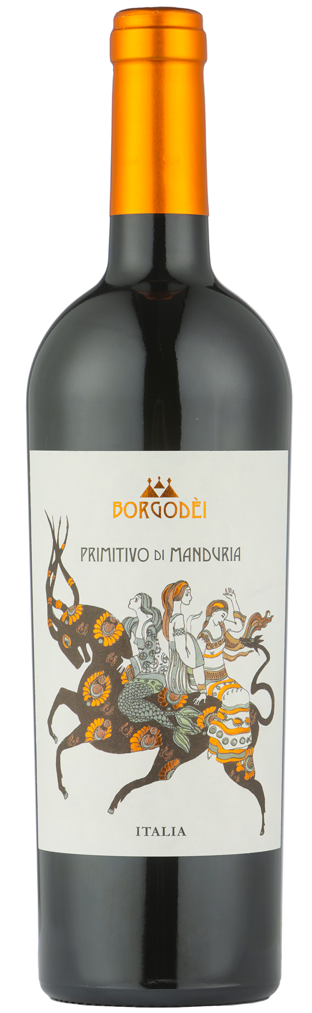 PRIMITIVO DI MANDURIA BORGODEI DOP 14,5 %.