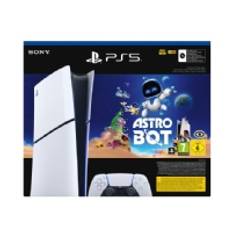 Sony PlayStation 5 Digital Edition Slim Astro Bot, PlayStation 5, Sort, Hvid, 16384 MB, GDDR6, AMD, AMD Ryzen Zen 2