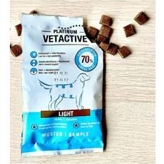 50 gram PLATINUM Vetactive Light Hundefoder foderprøve