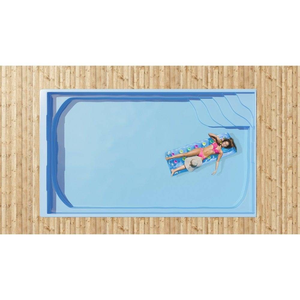 Fjordpool Glasfiberpool Aspö - 6x3.2x1.55m