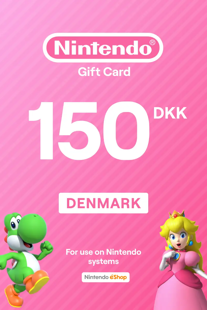 Nintendo eShop 150 DKK Gift Card (DK) - Digital Code.