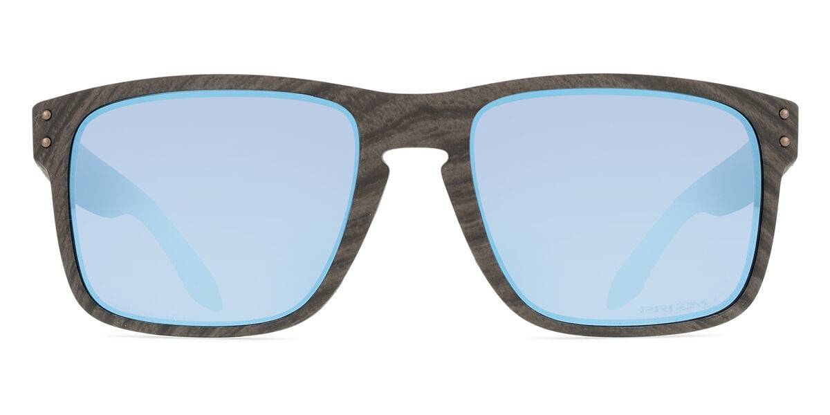 Oakley OO9102 HOLBROOK Polarized 9102J9 55 Gråa Solglasögon Män