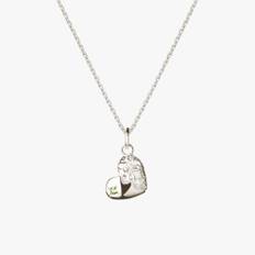 Heart Sparkly Halskæde - 55 - 60 cm