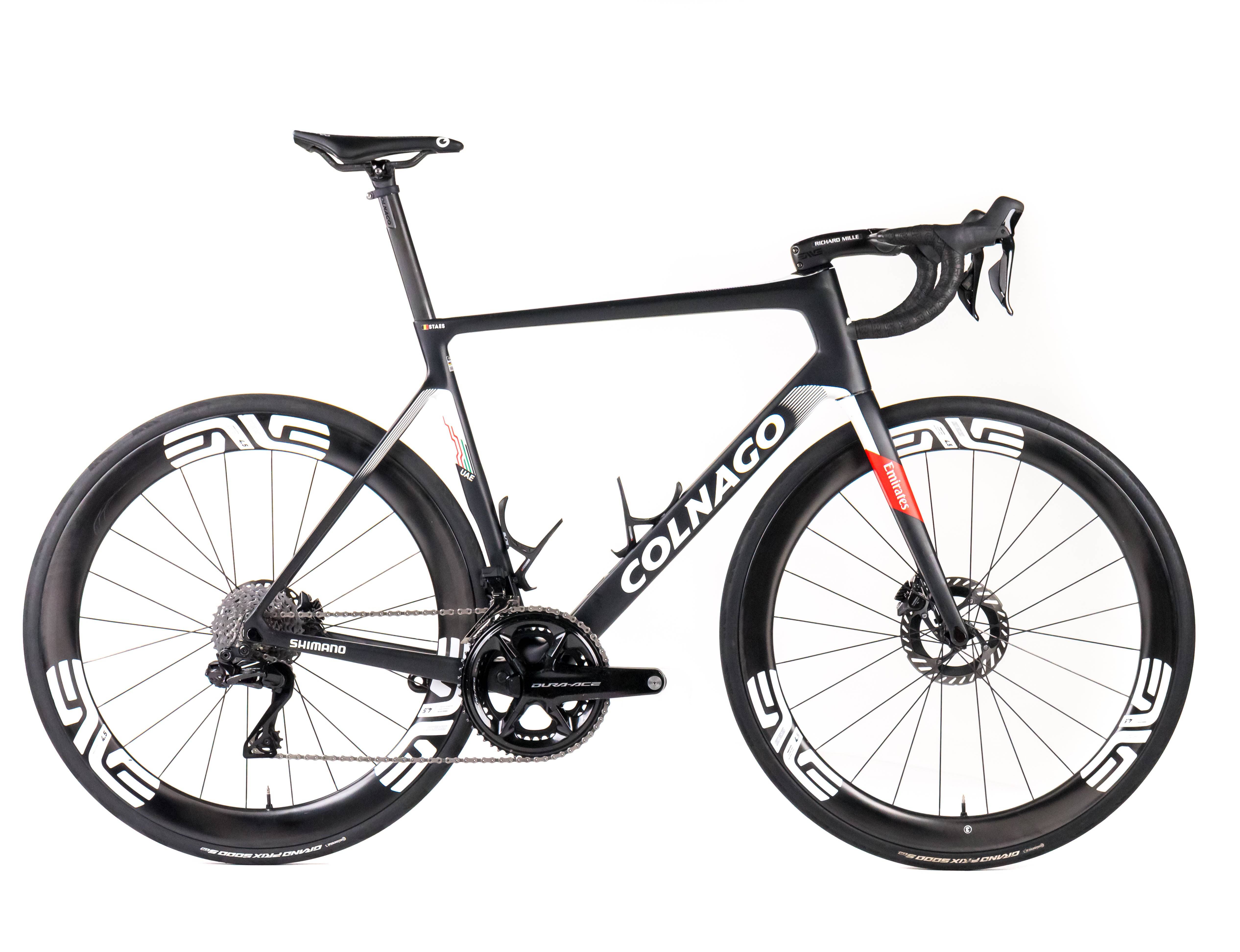 Colnago V4Rs 2024 Team UAE Team Emirates Staes size 550 Shimano Dura-Ace R9270 Di2 2x12sp - 002 / 550 / uae team (550)