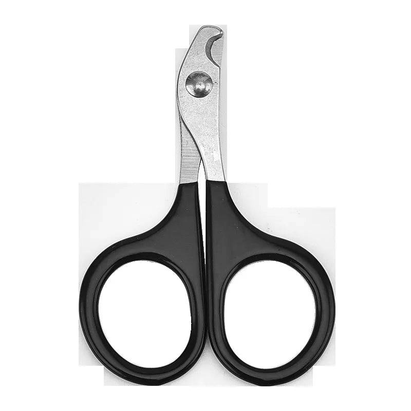 Professional Pet Nail Clippers for Cats and Small Dogs - Black