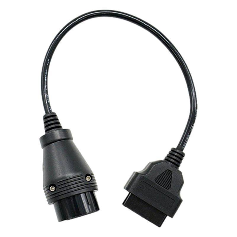 För MercedesBenz 38-stifts OBDII-kabeladapter Överför 38-stifts till 16-stifts OBD2-adapter Diagnostikkontakt Hållbar MB 38Pin gray
