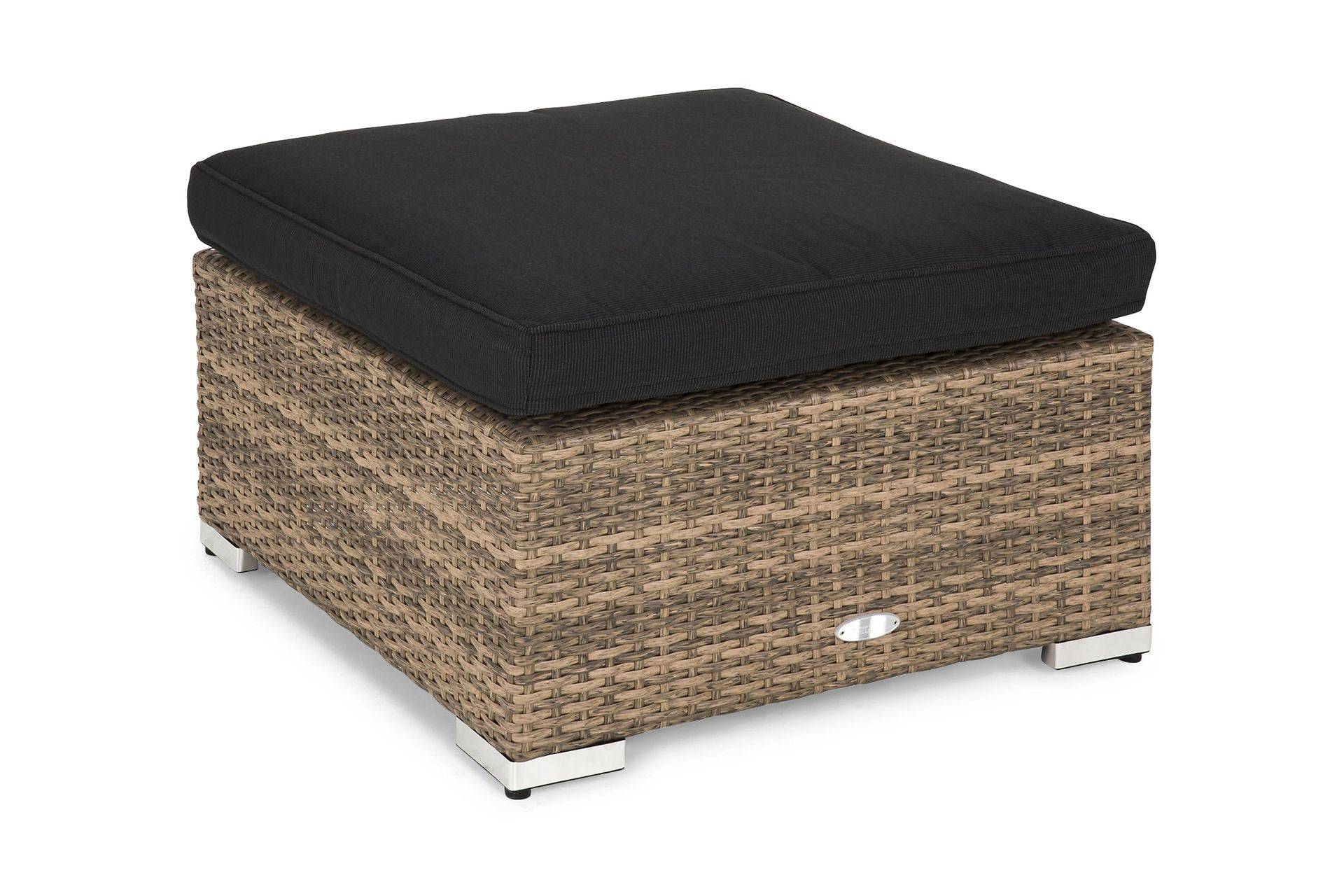 Hillerstorp WISCONSIN Divan/Utebord Konstrotting/Sand - Hillerstorp Övriga moduler utesoffor