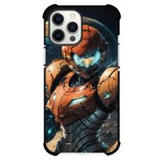 Metroid Samus Aran Case For iPhone Samsung Galaxy Pixel OnePlus Vivo Xiaomi Asus Sony Motorola Nokia - Samus Aran Half Body Portrait