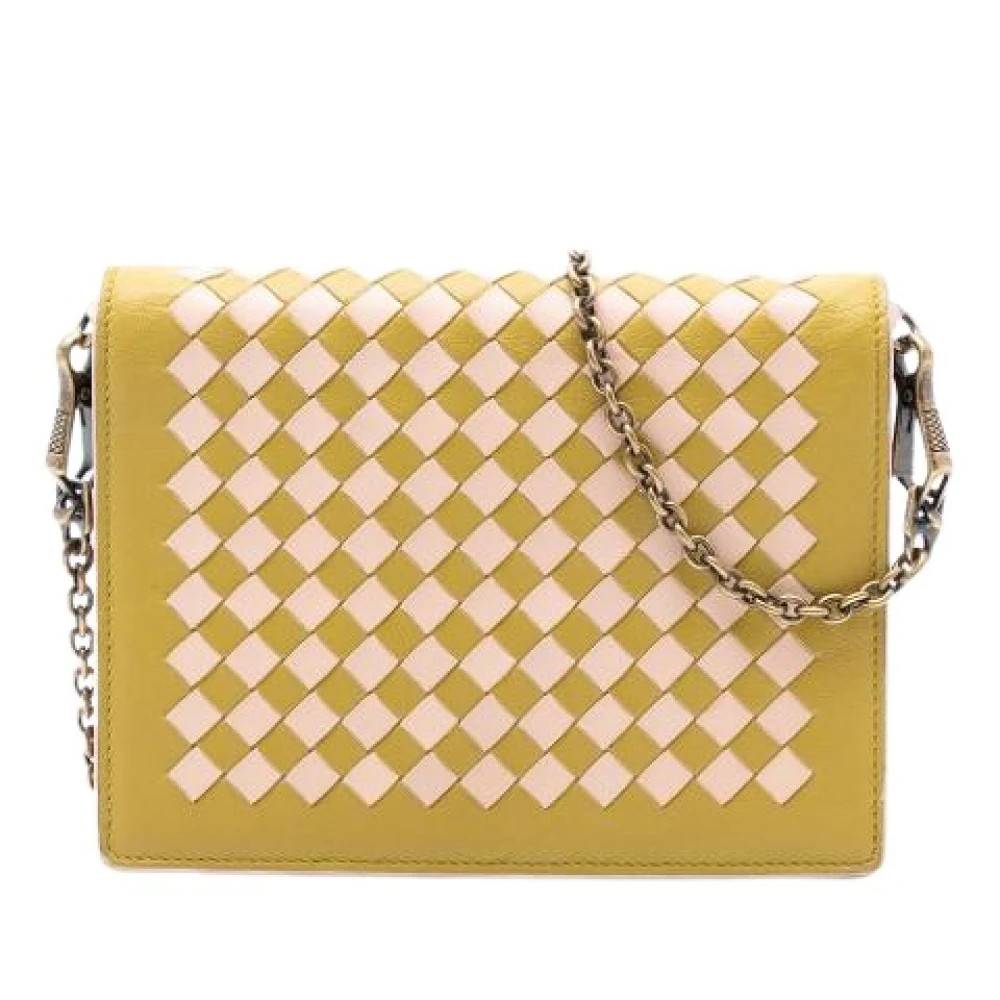 Bottega Veneta Vintage - Pre-owned Läder Crossbody Väska Vintage - Dam - ONE Size - Läder