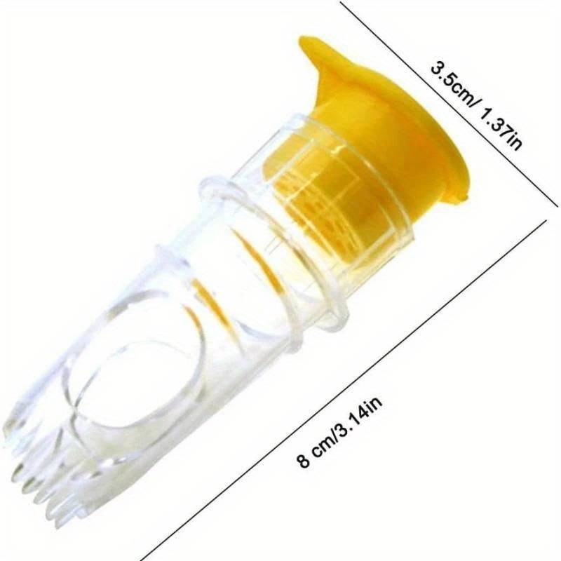 TEMU 1pc Of A Lightweight, Reusable Manual Lemon Squeezer Made Of Plastic, Ideal For Making Juice At For Home Or While Traveling