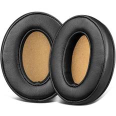 SOULWIT Lammfell Ersatzpolster Ersatz Ohrpolster für Sennheiser Momentum 2.0 (M2)/HD1 Wireless Over/Around Ear Kopfhörer,Polster mit geräuschisolierendem Memory-Schaum
