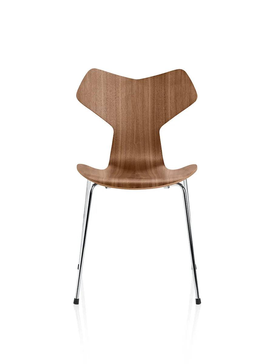 3130 Grand Prix stol i natur finer af Arne Jacobsen Valnød - Jacobsen Plus