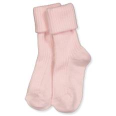 Mp Denmark - Rib uldstrømper - Rosa - str. 15-16
