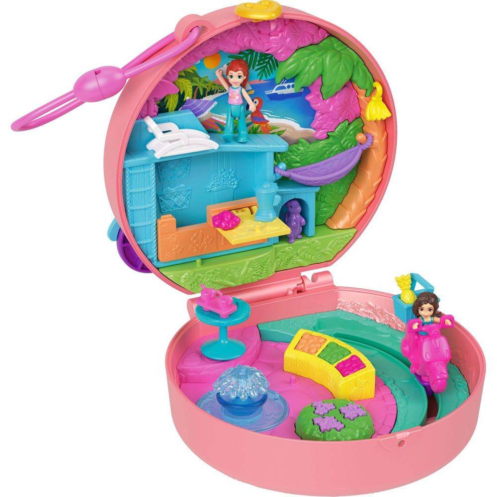 Polly Pocket Eventyr Scooter Adventure Moped Playset HWN98