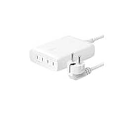 Belkin BoostCharge Pro 4-portars USB-C GaN-väggladdare, 200 W laddare med USB-C PD 3.1 Fast Charge + 1,5 m kabel for MacBook Pro, iPhone 15-serien, iPad Pro, Galaxy S24, Google Pixel, m.fl.