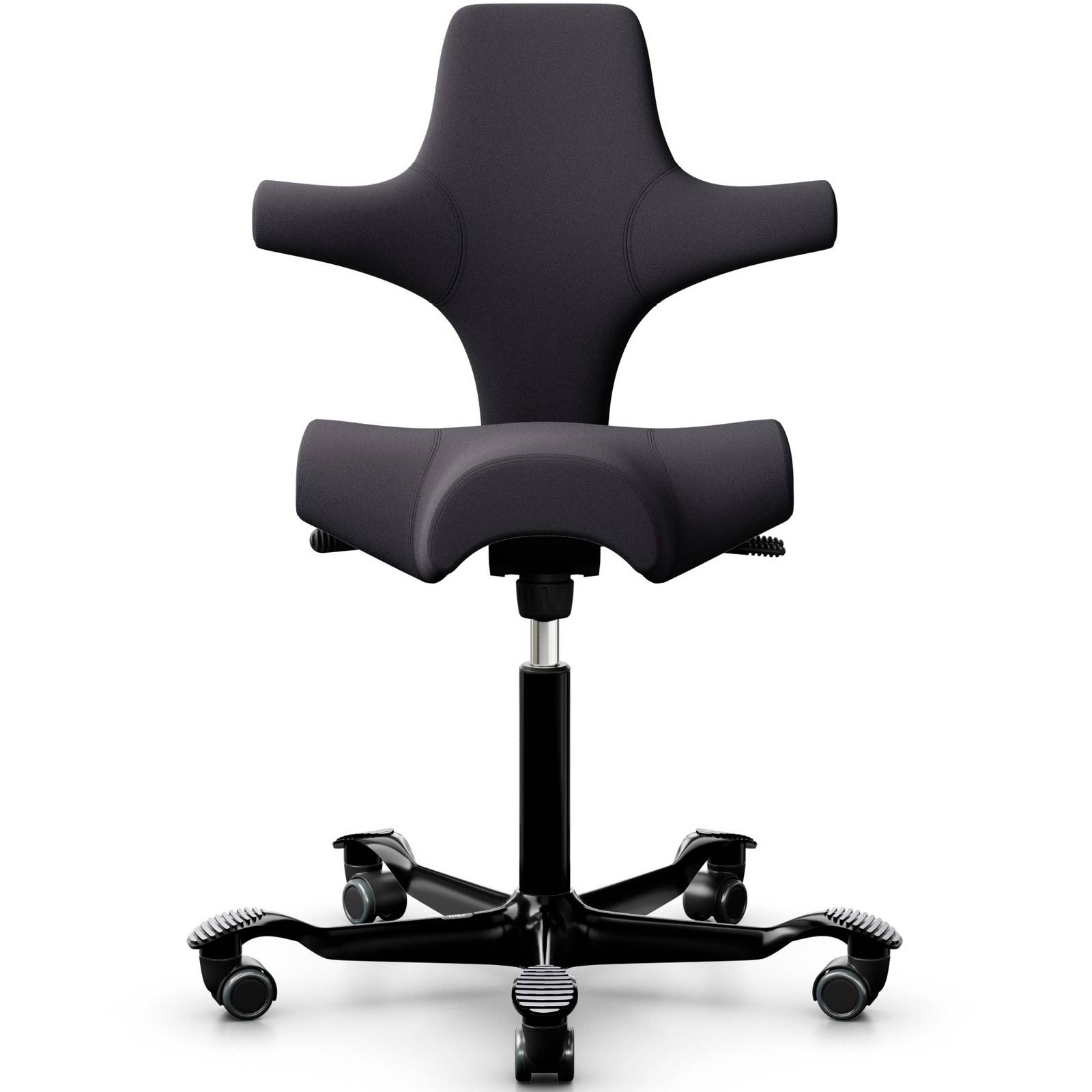 HÅG Capisco 8106 kontorstol 265mm antracit/sort