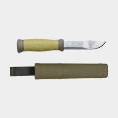 Friluftskniv Morakniv Mora 2000 (S), 224 mm, TPE-gummi / återvunnet svenskt rostfritt stål, grön