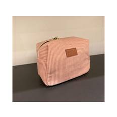 Toiletbag Corduroy Karamel Small