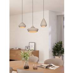 Eglo Eglo Black Torremolinos Natural Tones Steel Pendant Ceiling Light