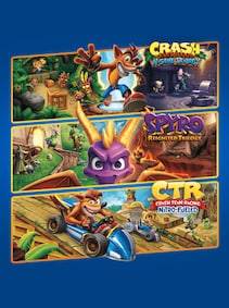 Crash + Spyro Triple Play Bundle (PS4) - PSN Account - GLOBAL