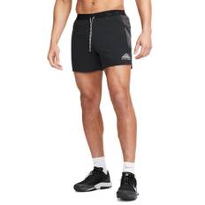 Nike - Dri-FIT Trail Second Sunrise 5" shorts - Herre  - 2XL  - Sort