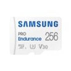 SAMSUNG PRO Endurance microSD Class10 256GB incl adapter R100/W30 up to 140160 hours