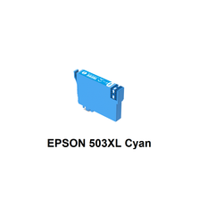 Epson 503XL Cyan (Blå) er en kompatibel blækpatron den indeholder hele 10ml.