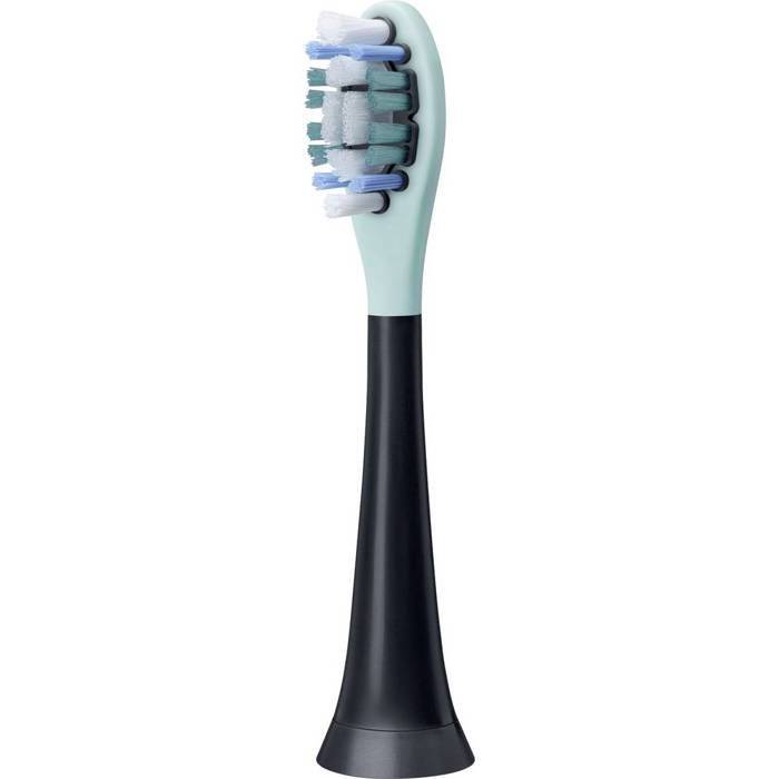 Replacement brush heads - BEURER - 10523 - Protection Plus - 4 pieces - Black, turquoise svart