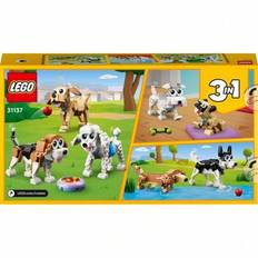 31137 Creator 3-i-1 förtjusande hundleksaker byggklossar - rum och heminredning, perfekt födelsedagspresent för barn, pojkar och flickor i åldern 7+ - Multifärgad (En-Storlek)