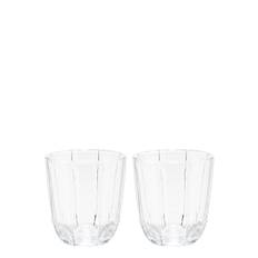Lily Tumbler 32 Cl Clear 2 Pcs. Home Tableware Glass Drinking Glass Nude Holmegaard