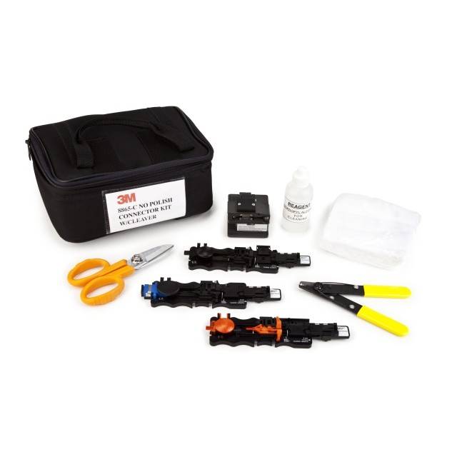 Corning 8865-c no polish connector kit w/cleaver