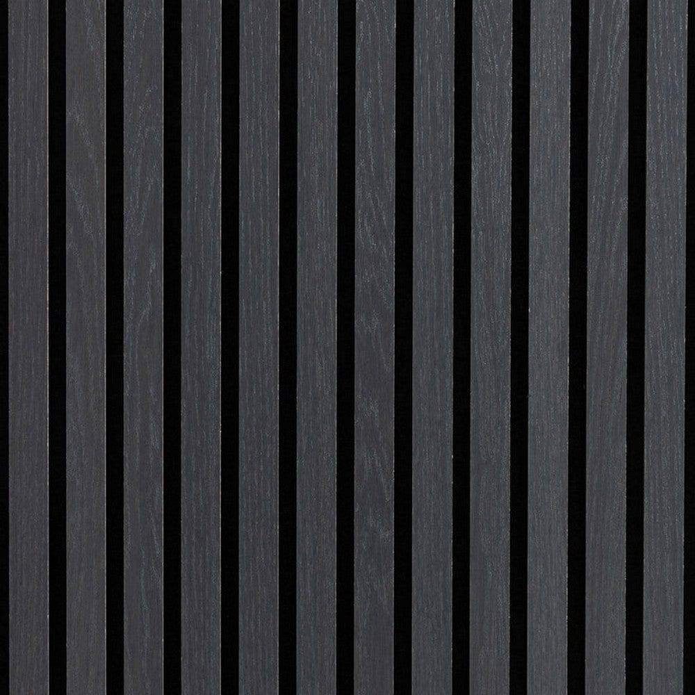 Wood on Wall Akustikpanel Ek Grålackad - 2-pack / 2400x600m