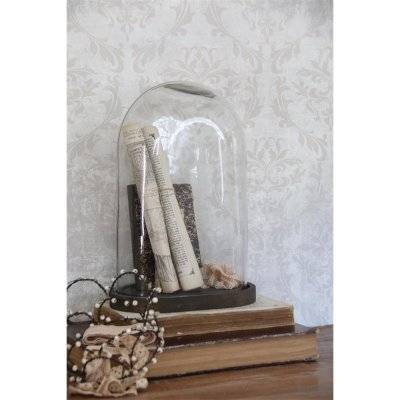 Tapet Medaljong, cream - Vintage Paint