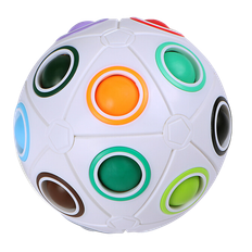 QiYi Magic Rainbow Ball Puzzle (20 Holes) White
